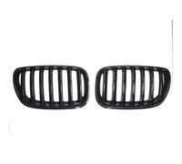 parrilla delantera coche Parrilla Delantera Tipo Riñón Para BMW E53 X5 LCI 2004 2005 2006 Parachoques Delantero Negro Brillante Modificación De Parrillas Deportivas Rejillas delanteras