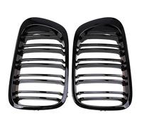 parrilla delantera coche Piezas De Accesorios Para Parrilla Delantera Deportiva, Color Negro Brillante, Para BMW E46 1998-2001 rejilla parachoques