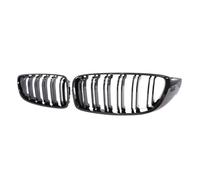 Parrilla delantera coche Rejilla De Parrilla Carbono Negro Brillante Para Parachoques Delantero Coche Para Serie 4 Para Gran F32 F33 F36 F80 F82 2013-2020
