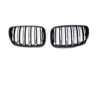 parrilla delantera coche Rejilla De Riñón Parachoques Delantero, Diseño Fibra Carbono, Parrilla Inferior Carreras Para BMW X5X6 Series E53 2003-2006 Rejillas delanteras(Dual Carbon 03-06)