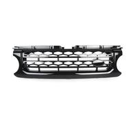 parrilla delantera coche Rejilla Delantera Automática, Parrilla De Malla Superior Para Land Para Rover LR4 SUV Base 2010 2011 2012 2013 ABS Negro Brillante Con Emblema rejilla parachoques