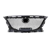 Parrilla Delantera Compatible Con Mazda Para 3 Para Axela 2014 2015 2016 Rejilla Parachoques Delantero Parrillas Entrada Aire Superior Radiador Malla Capó Kit Carrocería Protector
