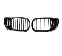 Parrilla delantera Compatible Con Para Serie 3 E46 320i 350i 2002 2003 2004 2005 Rejilla Carreras Parachoques Delantero 1 Par Cubiertas Rejilla Deportiva Listón Único