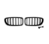 Parrilla Delantera Compatible Con Para Serie 5 F10 F11 2011 2012 2013 2014 2015 2016 2017 Rejilla De Malla Para Parachoques Delantero Coche Riñón Racing Grill Hood