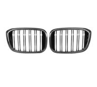 Parrilla delantera Compatible Con Para X3 X4 Serie G01 G02 G08 2019 2020 2021 Parrillas Delanteras Fibra Carbono Parachoques Accesorios Rejilla Capó Riñón
