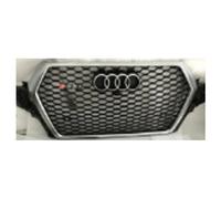 Parrilla delantera con diseño de panal de abeja en color negro y plateado para Audi Q7 a partir de 2015