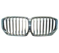 Parrilla delantera cromada con orificio para cámara para BMW X5 G05 2018-