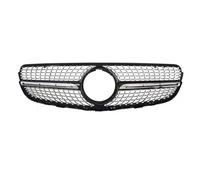 Parrilla Delantera De Carreras Con Diamantes Para Mercedes Benz Para GLC Clase W253 GLC200 GLC250 GLC300 X253 GlC450 2015-2019 Rejillas Frontales de Radiador(Negro,No camera)