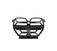 Parrilla delantera de coche de fibra de carbono real para parachoques delantero de coche, parrilla de riñón, rejilla de repuesto para BMW Serie 3 G80 para M3 Serie 4 G82 G83 para M4 2021-2023 Montaje