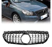 Parrilla Delantera de Coche para Benz B Class W246 2015-2019 Rejilla Central Parachoques Delantero Parachoques Superior Coche Parrilla
