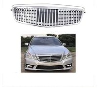 Parrilla Delantera de Coche para Benz E-Class W212 2009-2012 Rejilla Central Parachoques Delantero Parachoques Superior Coche Parrilla