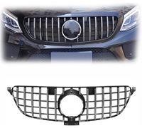 Parrilla Delantera de Coche para Benz GLE Class W166 2015-2019 Rejilla Central Parachoques Delantero Parachoques Superior Coche Parrilla