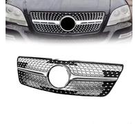Parrilla Delantera de Coche para Benz ML Class ML320 ML350 ML500 2009-2012 Rejilla Central Parachoques Delantero Parachoques Superior Coche Parrilla