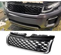 Parrilla Delantera de Coche para Land Rover Range Rover Evoque 2010-2018 Rejilla Central Parachoques Delantero Parachoques Superior Coche Parrilla