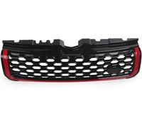 Parrilla Delantera de Coche para Land Rover Range Rover Evoque 2012-2018 Red Rejilla Central Parachoques Delantero Parachoques Superior Coche Parrilla