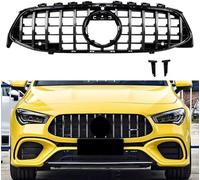 Parrilla Delantera de Coche para Mercedes Benz CLA-Class C118 CLA180 2020-UP Rejilla Central Parachoques Delantero Parachoques Superior Coche Parrilla