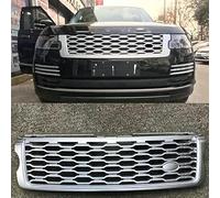 Parrilla Delantera de Coche para Rover Range Rover L405 2018 2019 2020 Rejilla Central Parachoques Delantero Parachoques Superior Coche Parrilla