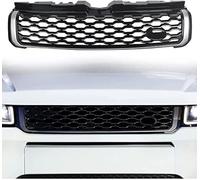 Parrilla Delantera de Coche para Rover Range Rover Sport L320 2006-2013 Rejilla Central Parachoques Delantero Parachoques Superior Coche Parrilla
