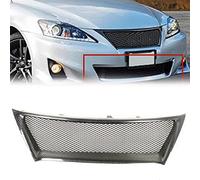 Parrilla Delantera De Fibra Carbono Real Rejilla Malla para Cubierta Capó Parachoques Superior Coche para Lexus IS IS250 IS350 2011-2013 JMD F Sport 4 Puertas
