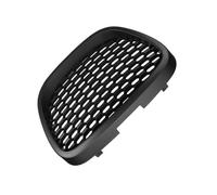Parrilla Delantera De Malla Tipo Panal Sin Emblema Para Seat Para Leon MK2 1P Para Altea Y Para Toledo Mk3 2004-2009(Matte Black)