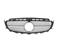 Parrilla delantera del coche Compatible Con Benz Para W213 2016 2017 2018 2019 2020 Rejilla Frontal De Malla Rejilla Del Parachoques Delantero(Diamond Chrome)