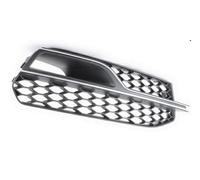 Parrilla delantera derecha con moldura plateada para Audi A3 S3 (2012 en adelante)