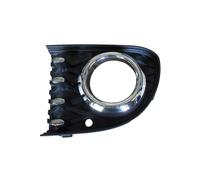 Parrilla delantera izquierda con orificio para luz antiniebla para Fiat 500 2015- Lounge