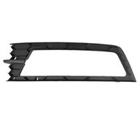 Parrilla delantera izquierda con orificio para luz antiniebla para Skoda Rapid a partir de 2012