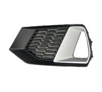 Parrilla delantera izquierda cromada oscura plateada para Audi S7 2019 en adelante