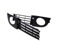 Parrilla delantera Luces Antiniebla Coche Rejillas Parrilla Parachoques Rejilla Inferior Para Audi A6 C5 Para Sedan Para Avant 2002 2003 2004 2005 Piezas Exteriores Parachoques delantero parrilla(1 Pa