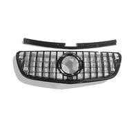 Parrilla Delantera Mejorada para Vito para Clase V250 V260 2016-2020 2021-2024 Parrillas Ajuste Estilo GT Rejillas Delanteras(Black 2016-2020)