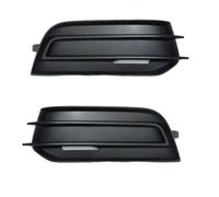 Parrilla Delantera Para A1 2010-2014, Rejilla De Luz Antiniebla Delantera, Decoración, Cubierta Antiniebla Automática Negra 8X0807681A 8X0807682A(A-left and right)