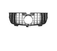Parrilla Delantera Para Benz Clase GL X164 2007-2012 GL320 GL350 GL450 GL500 GL550 Tuning Rejilla Central Radiador Parachoques Delantero Superior Parachoques Delantero(Silver 2)