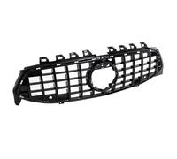 Parrilla Delantera Para Benz Para CLA Para CLA180 200 220 250 Para CLA45 W118 Para AMG Para GT 2020-2023 Rejilla Frontal Malla Para Capó Parachoques Superior(W118 2020-2023 Black)