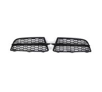Parrilla Delantera Para BMW Para 1-Series F20 F21 2011-2015 Izquierda Parachoques Delantero Derecho Luz Antiniebla Parrilla Cubierta 51118053803(Pair all black)