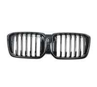 Parrilla Delantera Para BMW Para X3 G01 Para X4 G02 2022-parrilla Frontal De Coche Parrillas Carreras Parachoques Negro Brillante Línea Doble/única(1slat With Hole)