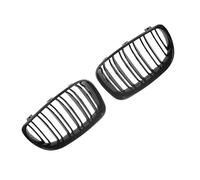 Parrilla Delantera Para BMW Serie 1 E81 E82 E87 E88 2007-2011 125i 128i 135i Parachoques Delantero Rejilla Riñón Doble Capó Listones Parrillas Parrillas Del Radiador