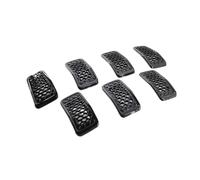 Parrilla Delantera Para Cherokee 2019-2022 7 Uds Cubierta Parrilla Delantera Coche Inserto Rejilla Malla 6AZ88DX8AB 6FM74SZ0AB 68323773AB Parrillas Para Coche
