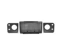 Parrilla Delantera Para Classic Para Land Para Rover Para Defender 90 110 Vehículo Delantero Medio ABS Piezas Automóvil Heritage Grille Rejilla Parachoques(Style 2 matt black)
