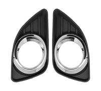Parrilla Delantera para Coche, Juego de Cubiertas para Faros antiniebla del Lado del Conductor y del Pasajero, para Camry 2010-2011, Marco de Luces ABS, Bisel del Parachoques Delantero, lámpara