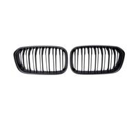 Parrilla Delantera Para F20 F21 120i 118i 116i 116d M135i M140i 2015-2017 Rejillas Parachoques Delantero Automóvil Rejilla Carreras Riñón Parrilla Automática(Matte Black)