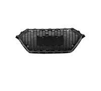 Parrilla Delantera Para Hyundai Para Elantra 2016-2021 Parrillas Carreras ABS Cubierta Divisora Parachoques Delantero Kit Carrocería Parrillas Para Coche(Black)