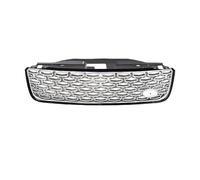 Parrilla Delantera Para Land Para Rover Para Discovery 5 L462 2017-2023 Rejilla Parachoques Delantero Estilo Panal Piezas Ventilación Malla Rejillas frontales de radiador(OE Style Silver)