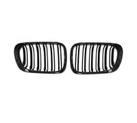 Parrilla Delantera Para Serie 3 E46 1998 1999 2000 2001 2/4 Puertas Parrilla Delantera Coche Rejilla Carreras Negra Brillante Rejillas Frontales Radiador(2 Door Gloss Black)