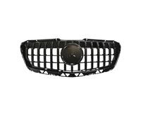 Parrilla Delantera Para Sprinter 1500 2500 3500 Para W906 2009 2010 2011 2012 2013-2018 Para GTR Estilo Parachoques Delantero Parrilla Capó Negra Plateada(2013-2018 Black)