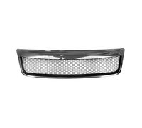 Parrilla Delantera Para Subaru Para Forester 2009-2013 Rejilla Delantera Coche Honeycomb Racing Grill Parachoques Superior Capó Cubierta Parrillas Del Radiador(Carbon Fiber Look)