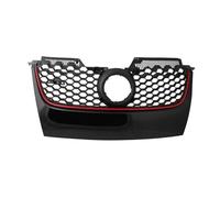 Parrilla Delantera Para VW Para Golf 5 MK5 V Y Para GTI 2006-2009 Rejilla Parachoques Delantero PVC Resistente Corrosión A Los Golpes Carreras Parrilla Frontal