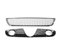 Parrilla Delantera Para VW Para Golf 6 Para MK6 2009-2013 Malla Nido Abeja Parachoques Delantero Coche Luz Antiniebla Inferior Rejilla Ventilación(1 set)