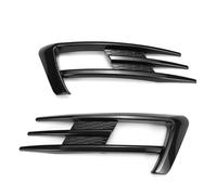 Parrilla Delantera para VW para Golf 7 MK7 2012-2017 Pre-Facelift Parachoques Delantero Alerón Labios Parachoques Faros Antiniebla Rejilla Cubierta Embellecedor Kit Rejilla De Radiador(Carbon Look)