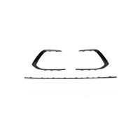 Parrilla Delantera Para VW Para Golf 8 Mk8 Para R-Line Para GTI Kit Carrocería Estilo Parrilla Delantera Faros Antiniebla Detalles Deportivos Rejilla Parachoques(Fog light frame)